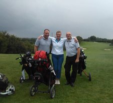 DMI Golfmesterskab 2014, Carsten, Pia og Jan
